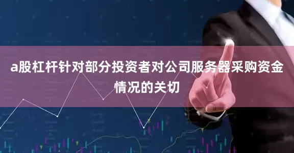 a股杠杆针对部分投资者对公司服务器采购资金情况的关切